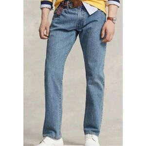 NWT Polo Ralph Lauren Men’s Hampton Relaxed Straight Leg Jeans Size 32/30